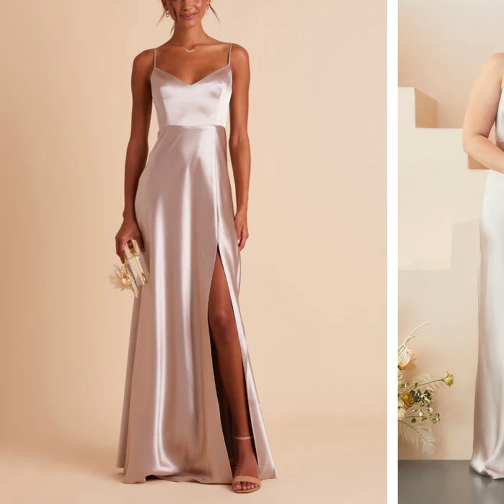 Birdy Grey Jay Dress Satin Taupe